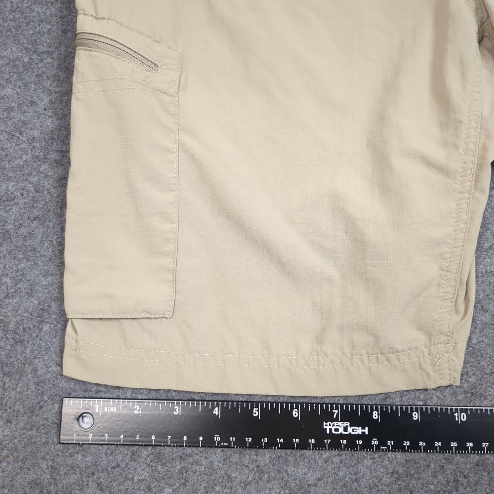 Columbia Cargo Shorts Mens 36 Khaki Tan Omni-Shade Hiking Outdoor - Picture 8 of 12